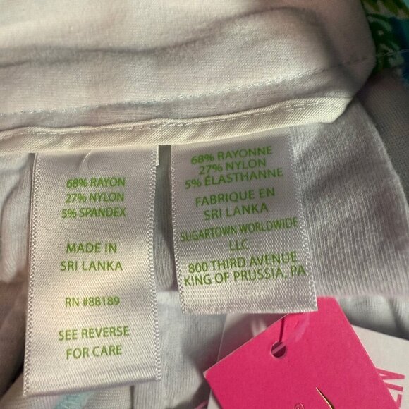 Lilly Pulitzer Callahan Knit Short Size 8 Hondo Classic Print NWT - Picture 7 of 15